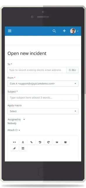 Vision Helpdesk screenshot 3