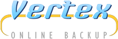 Vertex Online Backup logo