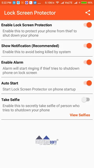 Lock Screen Protector screenshot 1