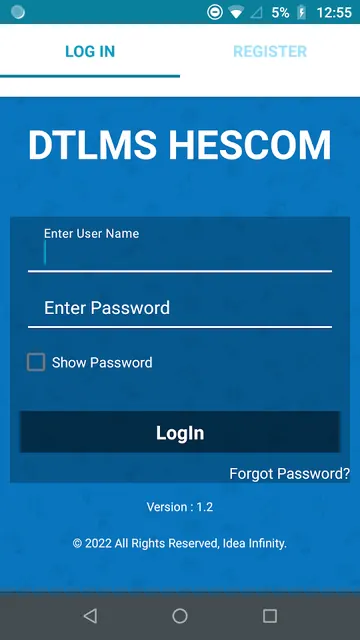 DTLMS HESCOM screenshot 1