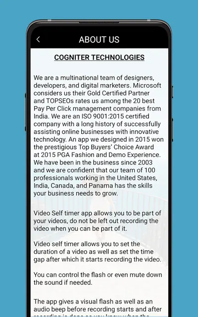 Video Self Timer screenshot 5