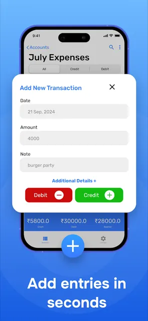 Account & Expense Manager screenshot 3