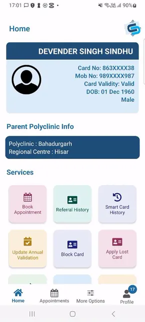 ECHS Beneficiaries App screenshot 5