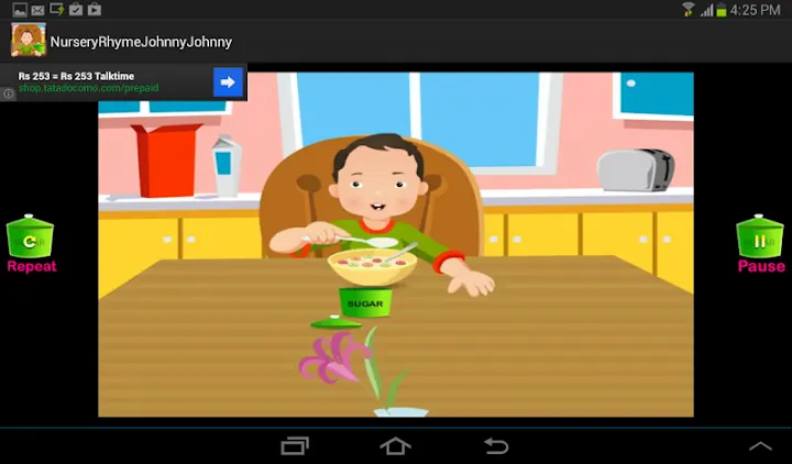 Kids Rhyme Johnny Yes Papa screenshot 5