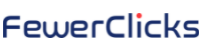 FewerClicks logo