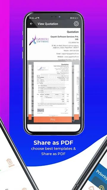 Easy Quotation Estimate Maker screenshot 5