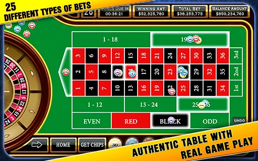 Roulette - Casino Style! screenshot 3