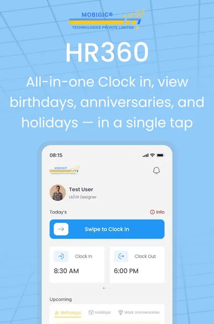 Mobigic® HR360 screenshot 1