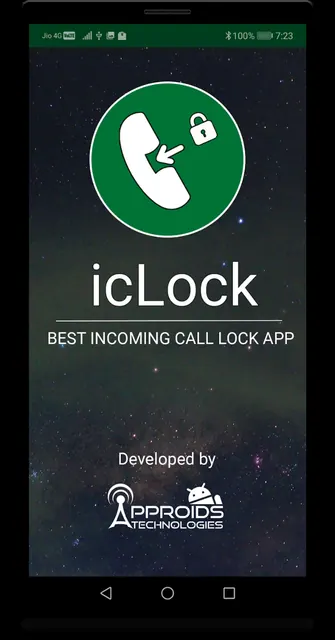 Incoming Call Lock screenshot 1