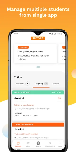 OTOO TUTOR- Find Students Near screenshot 5