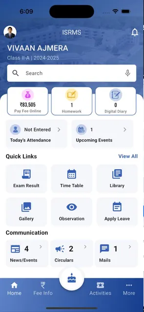 iSRMS School App screenshot 5