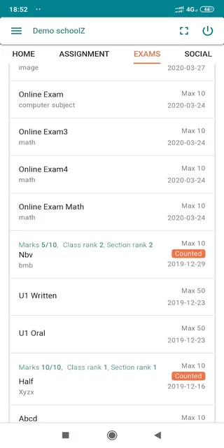 SchoolOnApp Parents & Students screenshot 4