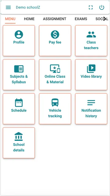 SchoolOnApp Parents & Students screenshot 1
