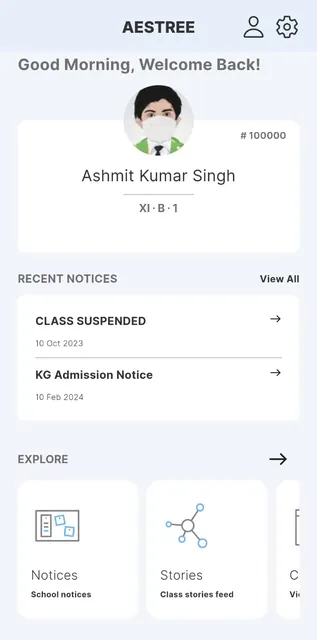 Aestree: School App screenshot 1