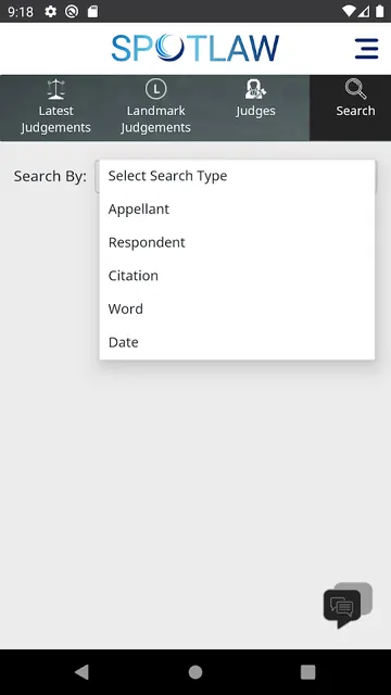SpotLaw-View,Search judgements screenshot 5