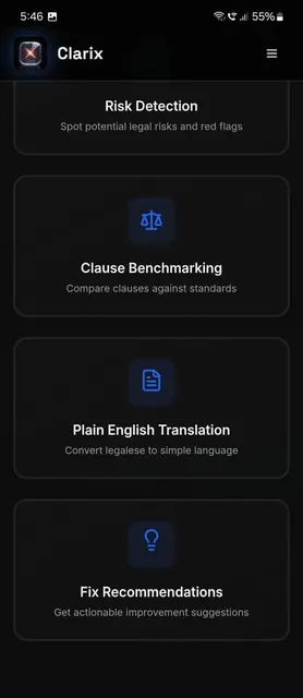 Clarix - AI Document Analyzer screenshot 2