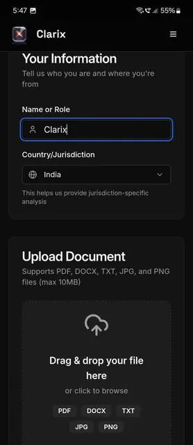 Clarix - AI Document Analyzer screenshot 5
