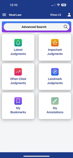NearLaw -Bom HC + SC judgments screenshot 3
