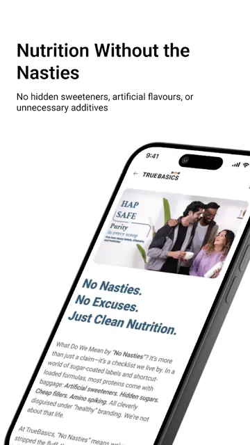 TrueBasics – Protein & More screenshot 5