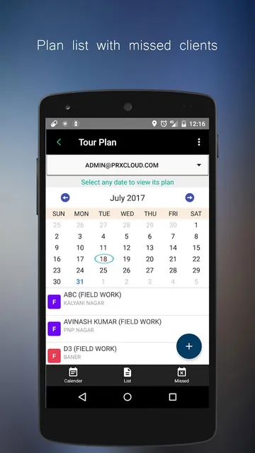 Prx Sales team automation SFA screenshot 5