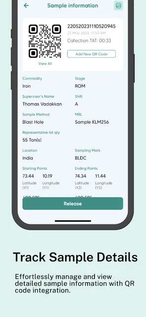 OMC CodonLIMS screenshot 4