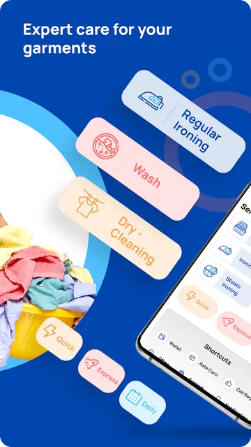 Clocare Laundry & Dry Cleaning screenshot 2