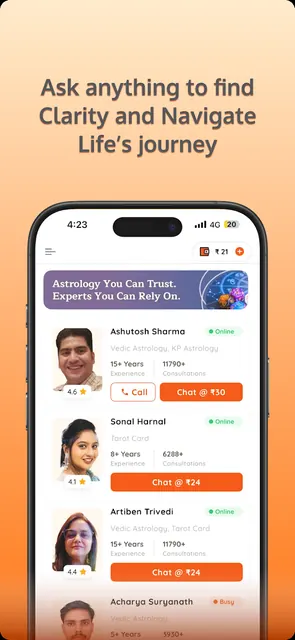 91Astrology Talk to Astrologer screenshot 1