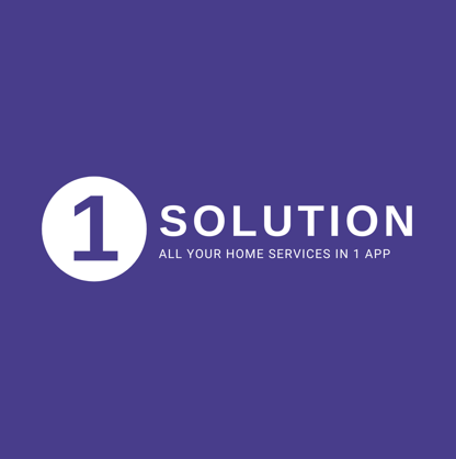 1 Solution - All Your Home Services in 1 App logo