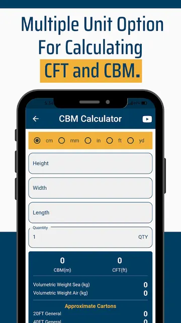 CBM Calculator screenshot 3