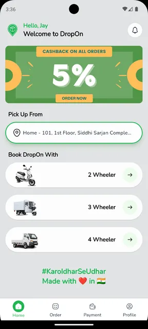 DropOn Delivery: Fast Delivery screenshot 1