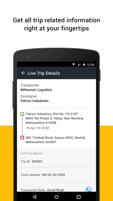 Freight Tiger for Drivers screenshot 2