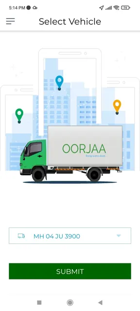 Oorjaa Delivery Partner App screenshot 1