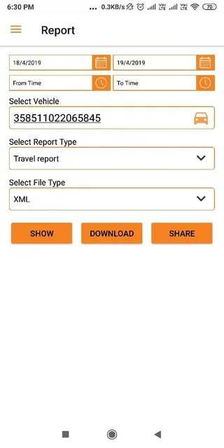 Vahantrack screenshot 6