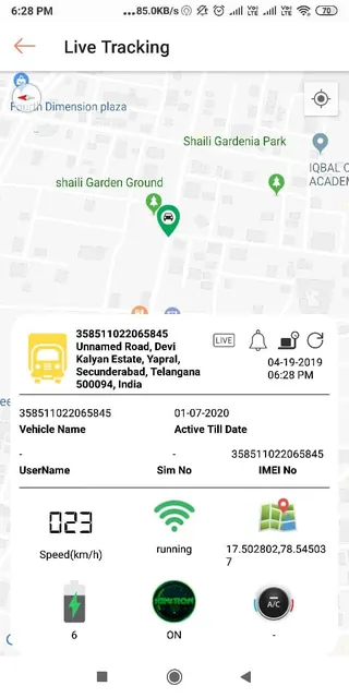 Vahantrack screenshot 4