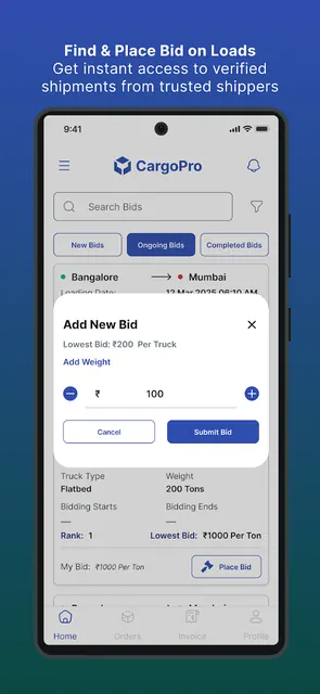 CargoPro Transporter screenshot 2