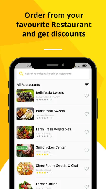 TAPZU: Food Delivery App screenshot 3