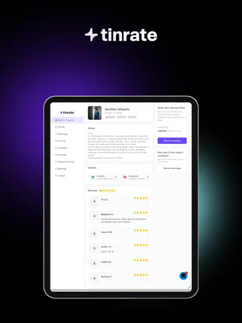 Tinrate screenshot 6