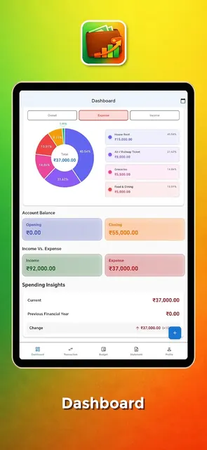 ExpenseIQ - Budget Planner screenshot 2