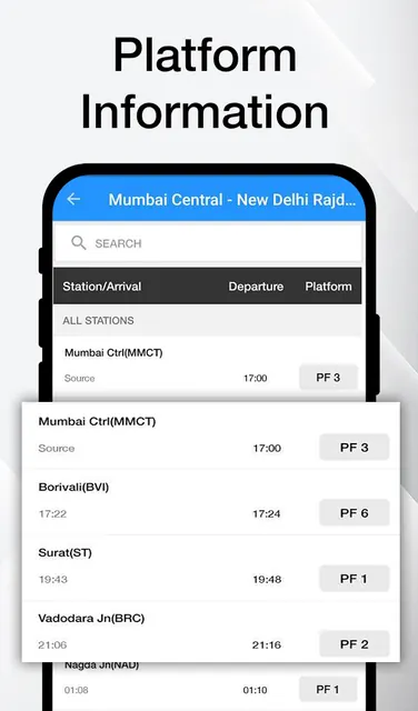 Indian Railway Timetable Live screenshot 5