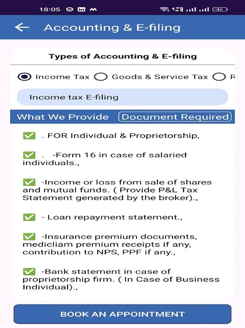 TAX SEVA KENDRA screenshot 3