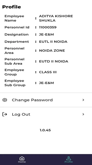 Employee Attendance screenshot 1