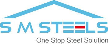 S M Steels logo