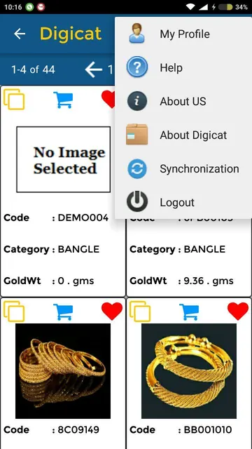 Digicat:Demo Application for J screenshot 4