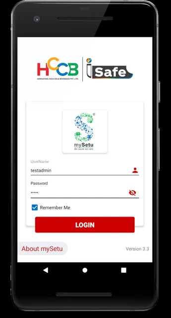 iSafe HCCBPL screenshot 1