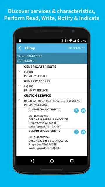 BLE Scanner (Connect & Notify) screenshot 5