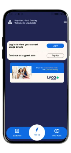 Lycamobile screenshot 1