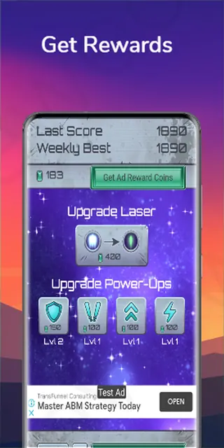 SpaceG Fighter Game - Shooting screenshot 4