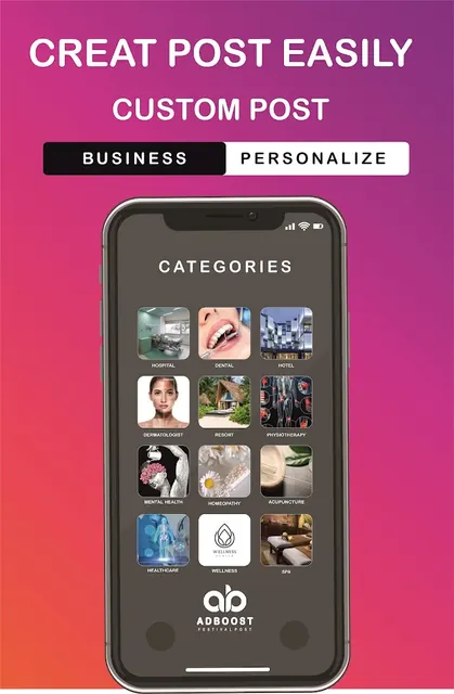AD Boost | Festival Post Maker screenshot 3