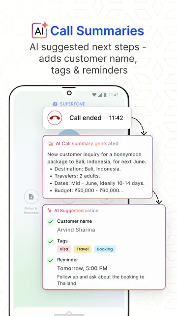 Superfone Business Number, CRM screenshot 3