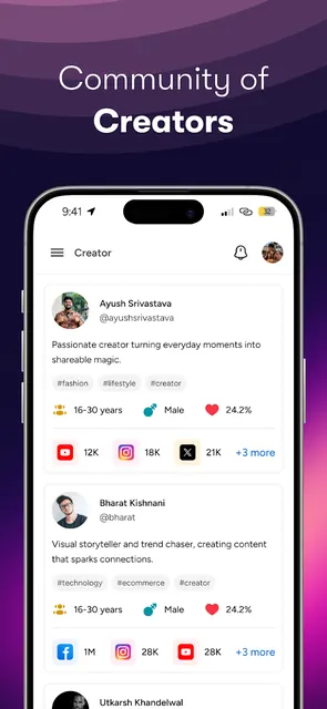 Infloso - Paid & Barter Collab screenshot 2